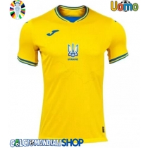 Maglie da calcio Ucraina Prima Maglia Europei 2024 Manica Corta